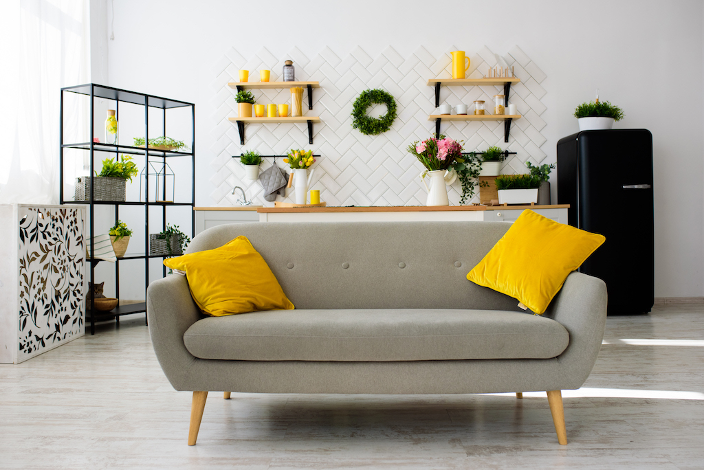 Salon w stylu skandynawskim – stworzony z potrzeb komfortu